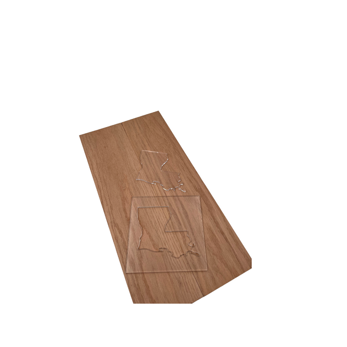 Louisiana Acrylic Router Template