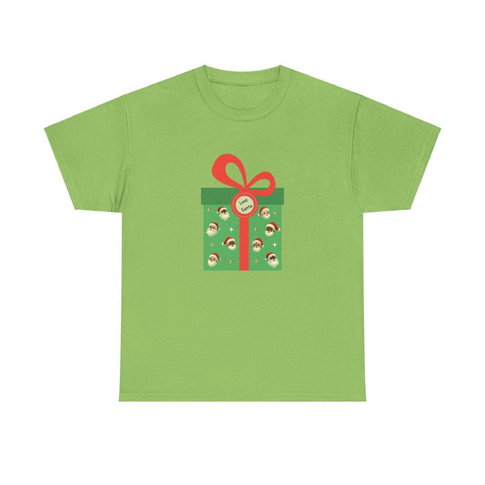Love Santa Present 🎅 Unisex Heavy Cotton™ Tee! - Whippie's