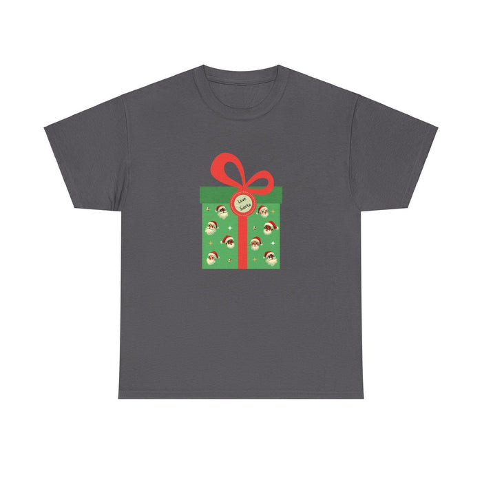 Love Santa Present 🎅 Unisex Heavy Cotton™ Tee! - Whippie's
