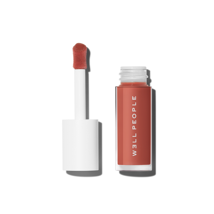 well people lip oil poppy coral