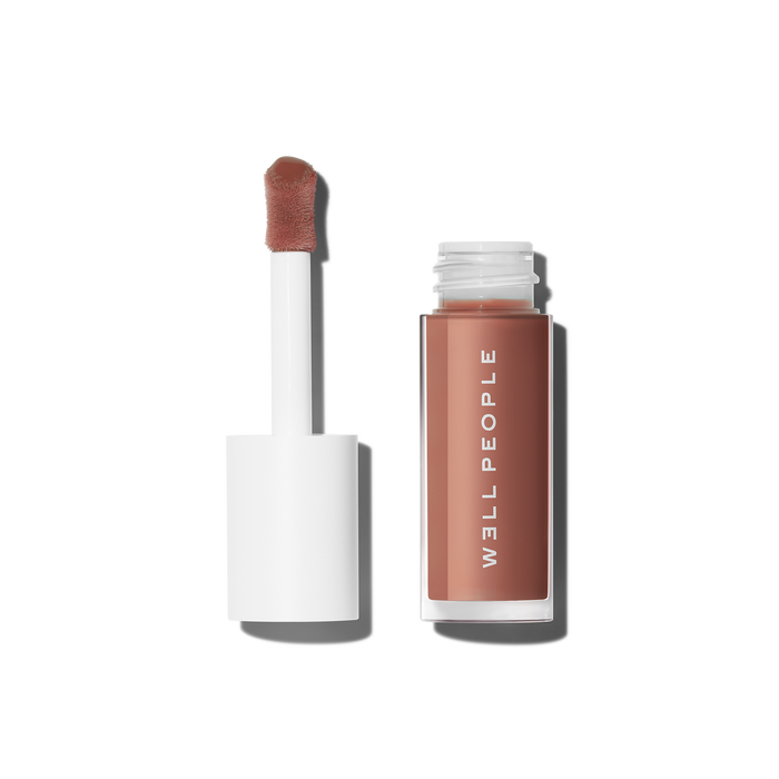 well people lip oil warm brown