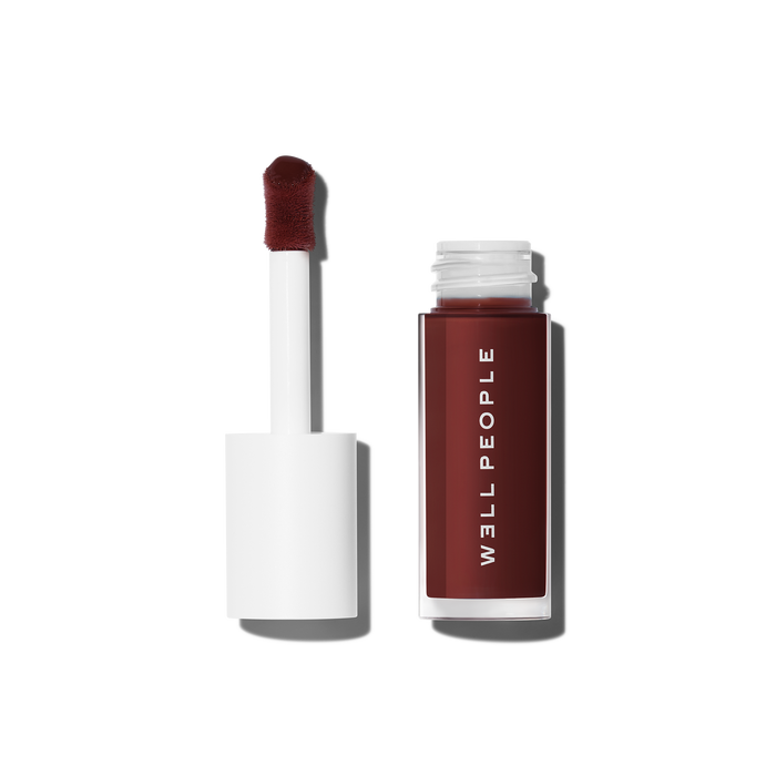 well people lip oil deep berry