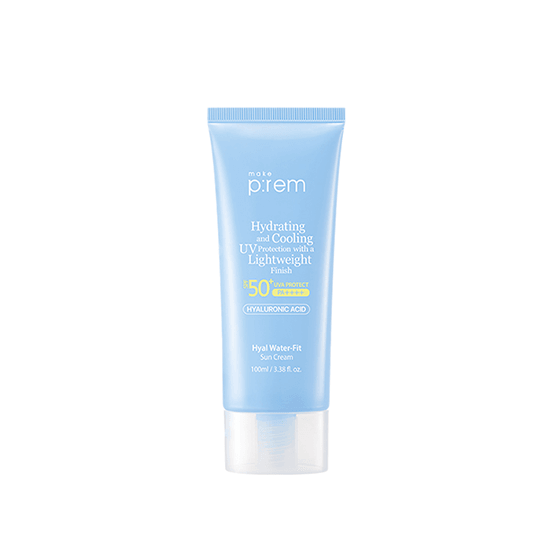 [make p:rem] Hyal Water-Fit Sun Cream SPF 50+ PA++++ 100ml - Ballagrio
