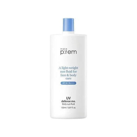 [make p:rem] UV Defense Me. Daily Sun Fluid SPF 50+ PA++++ 150ml make p:rem