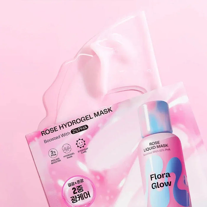 [Mamonde] Flora Glow Rose Hydrogel Mask 42g
