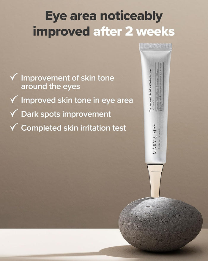 Mary & May Tranexamic Acid + Glutathione Eye Cream 30g