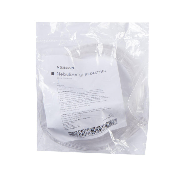 McKesson Nebulizer Mask and Tubing Kit, Small Volume Medication Cup, Pediatric Aerosol Mask - 32645-Each - LL Medico