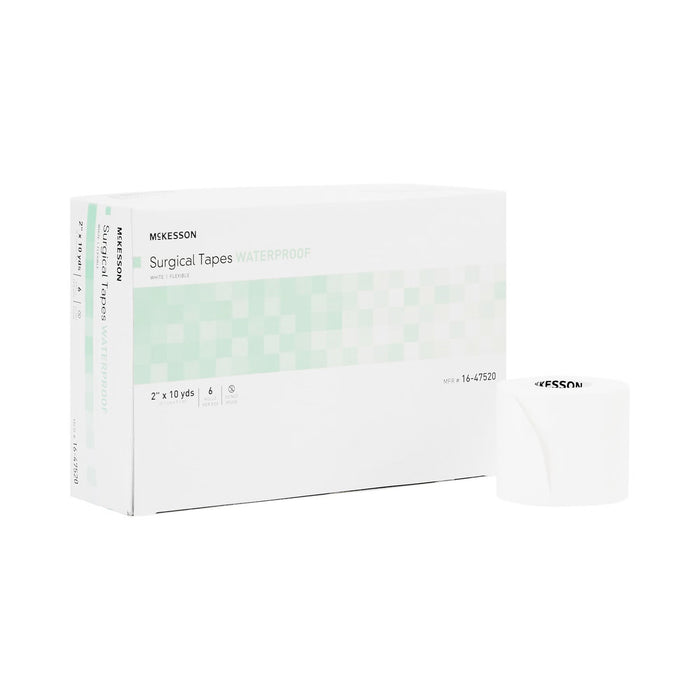 McKesson Adhesive Medical Tape, 2 Inch x 10 Yard, White