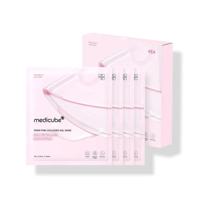 [medicube] PDRN Pink Collagen Gel Mask 28g*4EA - Ballagrio