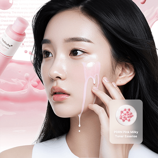 [medicube] PDRN Pink Niacinamide Milky Toner 150ml - Ballagrio