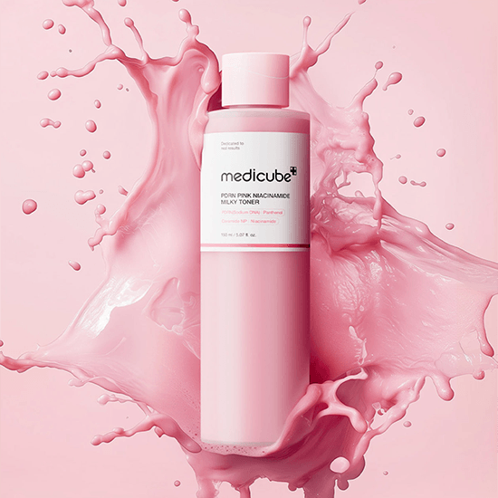 [medicube] PDRN Pink Niacinamide Milky Toner 150ml - Ballagrio