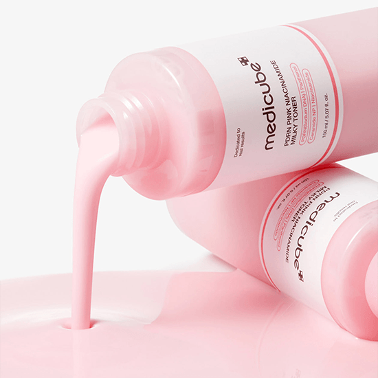[medicube] PDRN Pink Niacinamide Milky Toner 150ml - Ballagrio