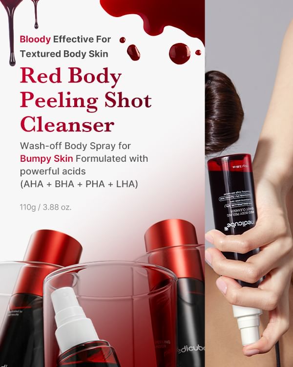 Medicube Red Acne Body Peeling Shot 110g