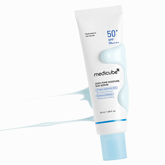 [medicube] Zero Pore Moisture Sun Serum SPF 50+ PA++++ 50ml - Ballagrio