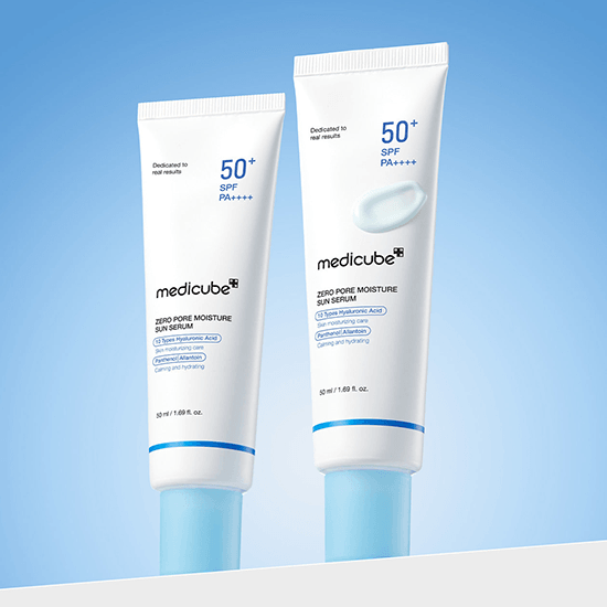 [medicube] Zero Pore Moisture Sun Serum SPF 50+ PA++++ 50ml - Ballagrio