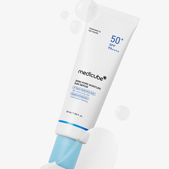 [medicube] Zero Pore Moisture Sun Serum SPF 50+ PA++++ 50ml - Ballagrio
