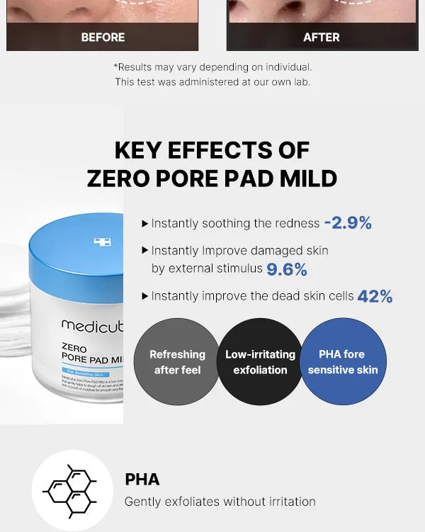 Medicube Zero Pore Pad Mild 70 Pads