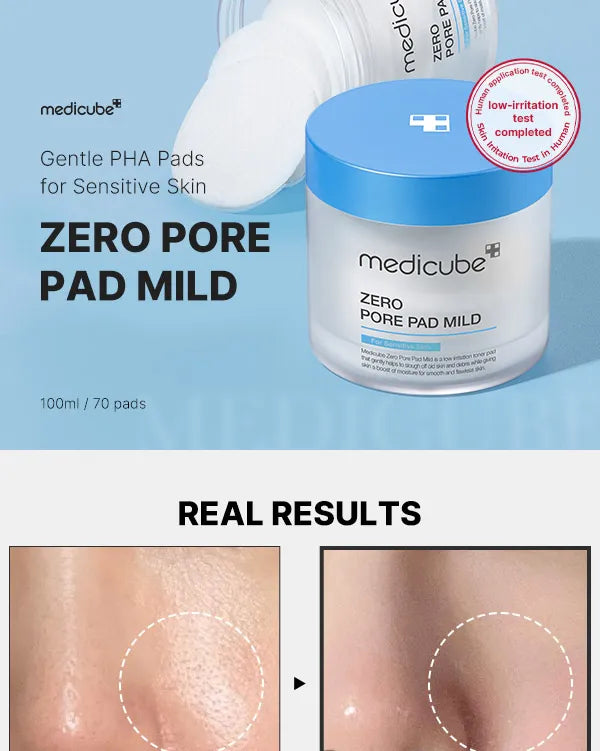 Medicube Zero Pore Pad Mild 70 Pads