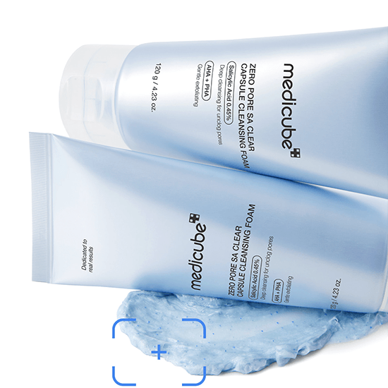 [medicube] Zero Pore SA Clear Capsule Cleansing Foam 120g - Ballagrio