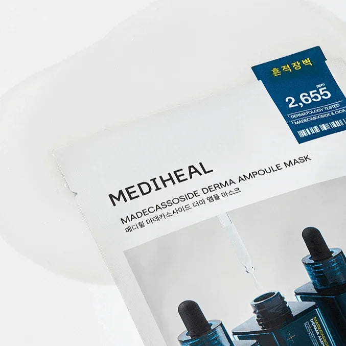 [MEDIHEAL] Madecassoside Derma Ampoule Mask 25ml*10EA - Ballagrio