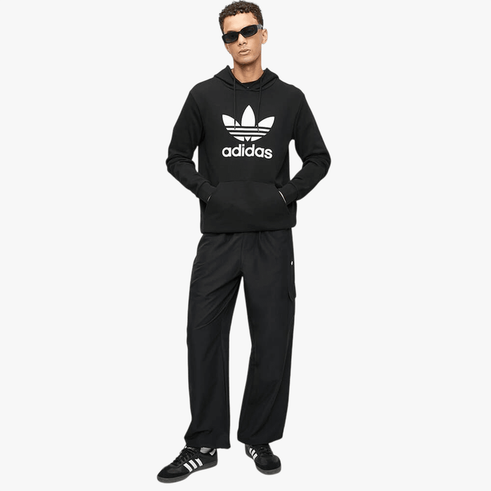 Adidas Mens Tref Hoodie Black | Adidas