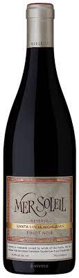 MER SOLEIL PINOT NOIR SANTA LUCIA HIGHLANDS RESREVE