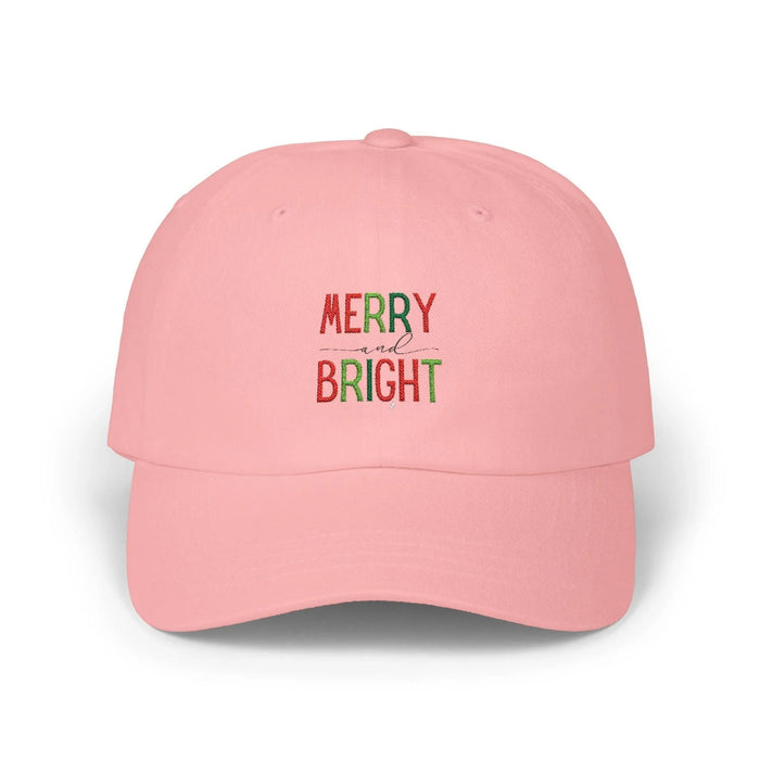 Merry and Bright - Embroidered Baseball Cap 🌈✨ - Whippie's
