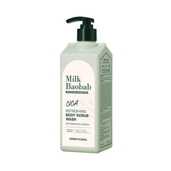 [Milk Baobab] Cica Refreshing Body Scrub Wash 500ml - Ballagrio