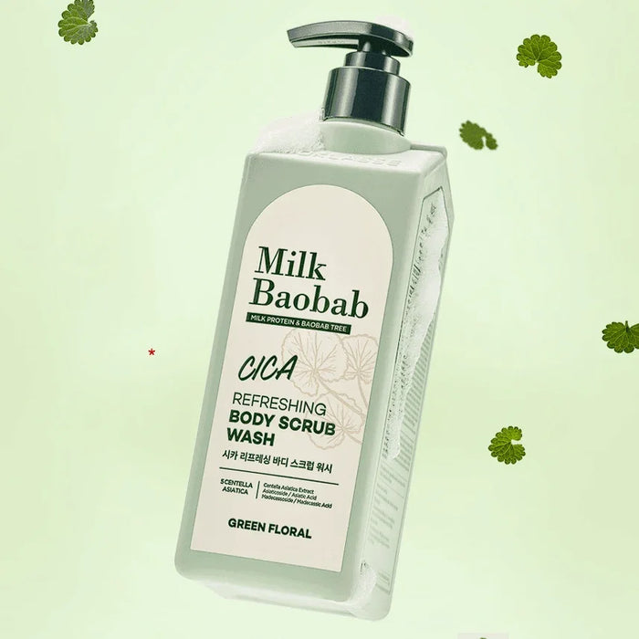 [Milk Baobab] Cica Refreshing Body Scrub Wash 500ml - Ballagrio