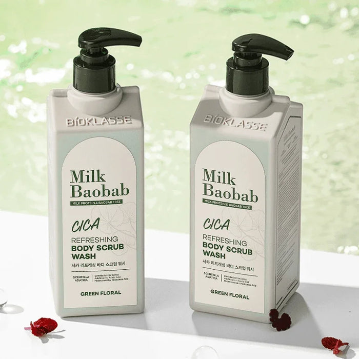 [Milk Baobab] Cica Refreshing Body Scrub Wash 500ml - Ballagrio