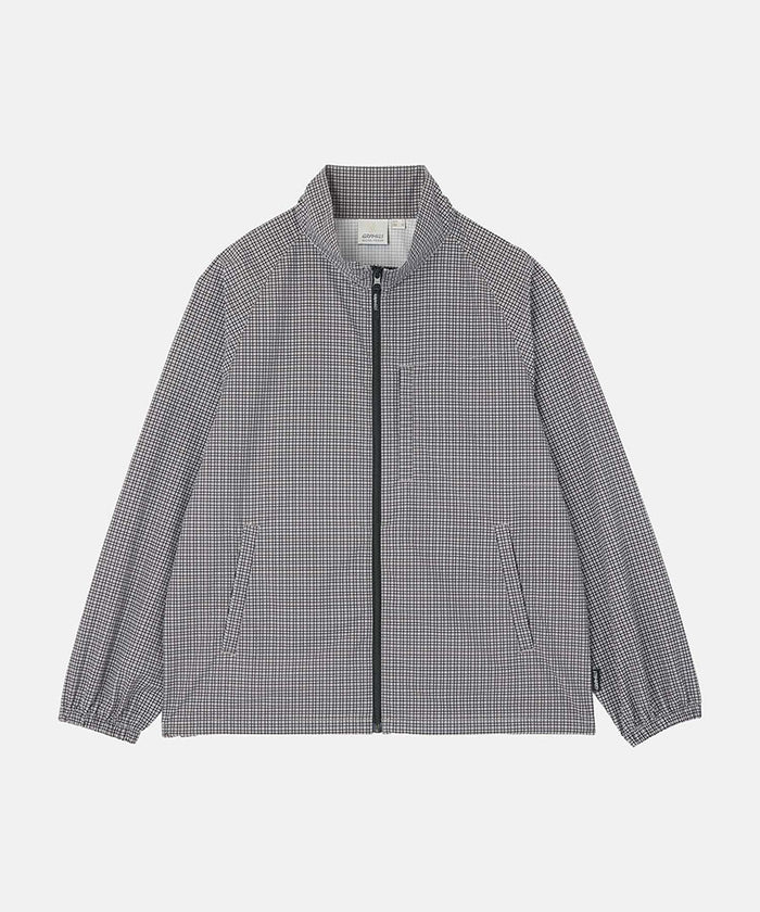 Mini Check Nylon Jacket