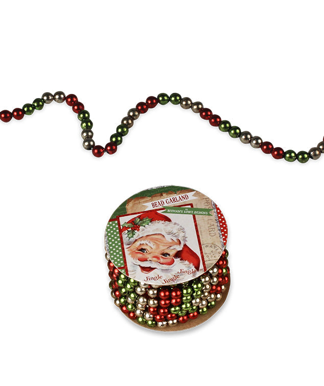 Mini Jolly Christmas Bead Garland