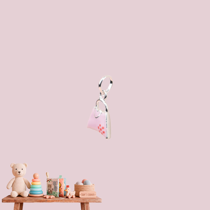 Mini Pink Handbag Necklace