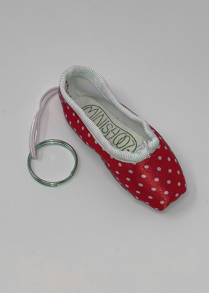 Minishooz® Pattern Pointe Keychain
