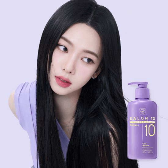 [Mise en scene] Salon 10 Professional Cica Protein Shampoo 480ml - Ballagrio