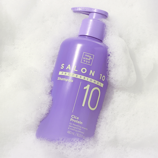 [Mise en scene] Salon 10 Professional Cica Protein Shampoo 480ml - Ballagrio