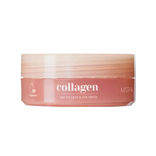 [MISSHA] Airy Fit Collagen Lifting Face & Eye Patch 60EA - Ballagrio