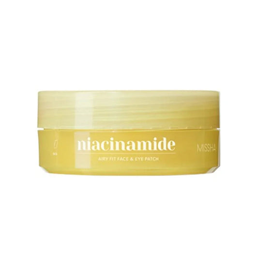 [MISSHA] Airy Fit Niacinamide Brightening Face & Eye Patch 60EA - Ballagrio