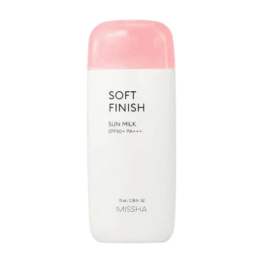 [MISSHA] All Around Safe Block Soft Finish Sun Milk SPF 50+ PA+++ 70ml - Ballagrio