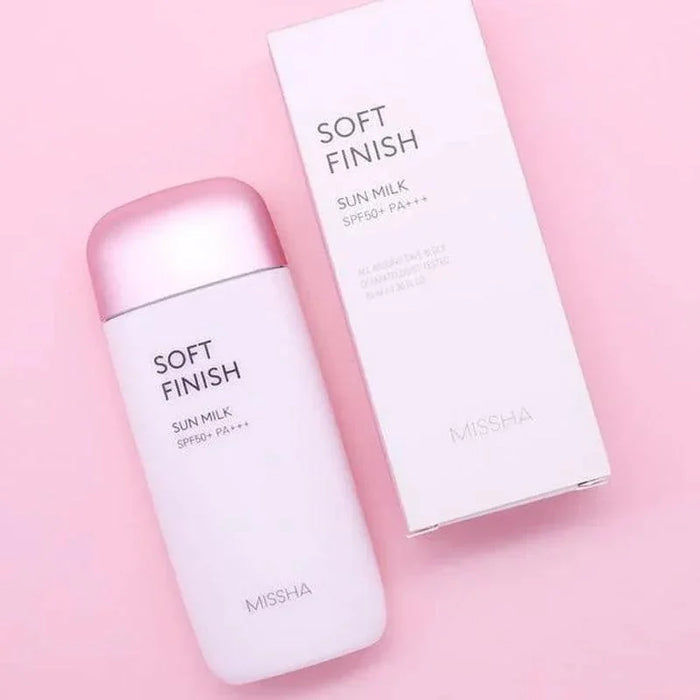 [MISSHA] All Around Safe Block Soft Finish Sun Milk SPF 50+ PA+++ 70ml - Ballagrio