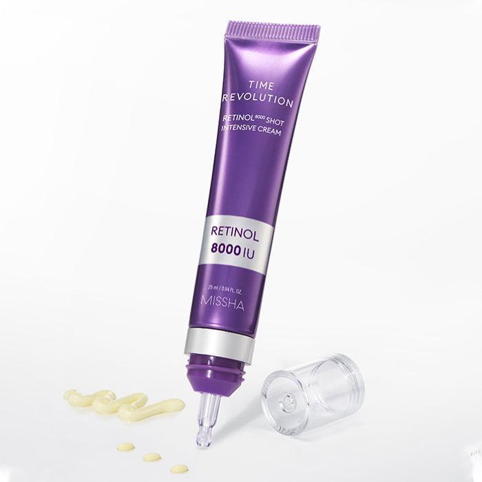 [MISSHA] Time Revolution Retinol 8000 Shot Intensive Cream 25ml - Ballagrio
