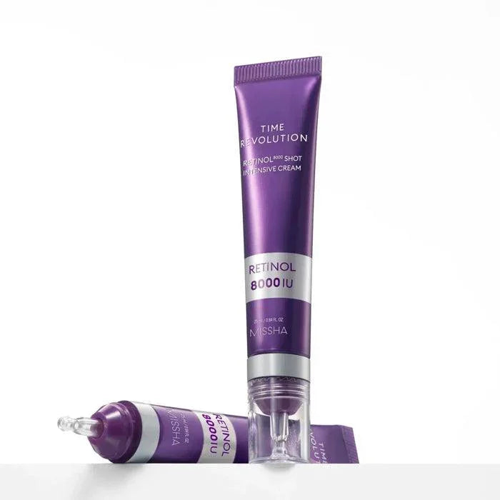 [MISSHA] Time Revolution Retinol 8000 Shot Intensive Cream 25ml - Ballagrio
