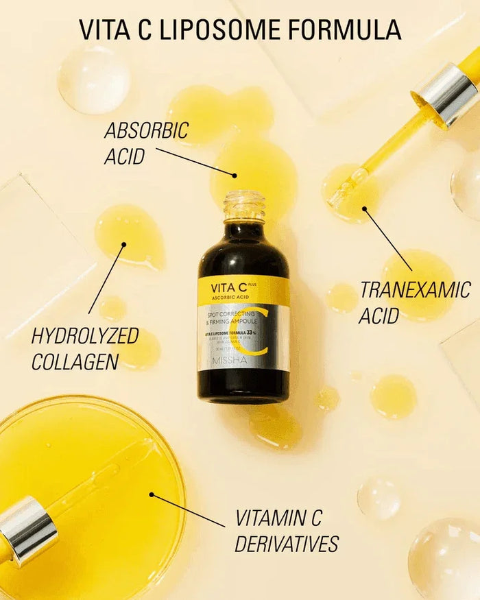 [MISSHA] Vita C Plus Spot Correcting & Firming Ampoule - Ballagrio