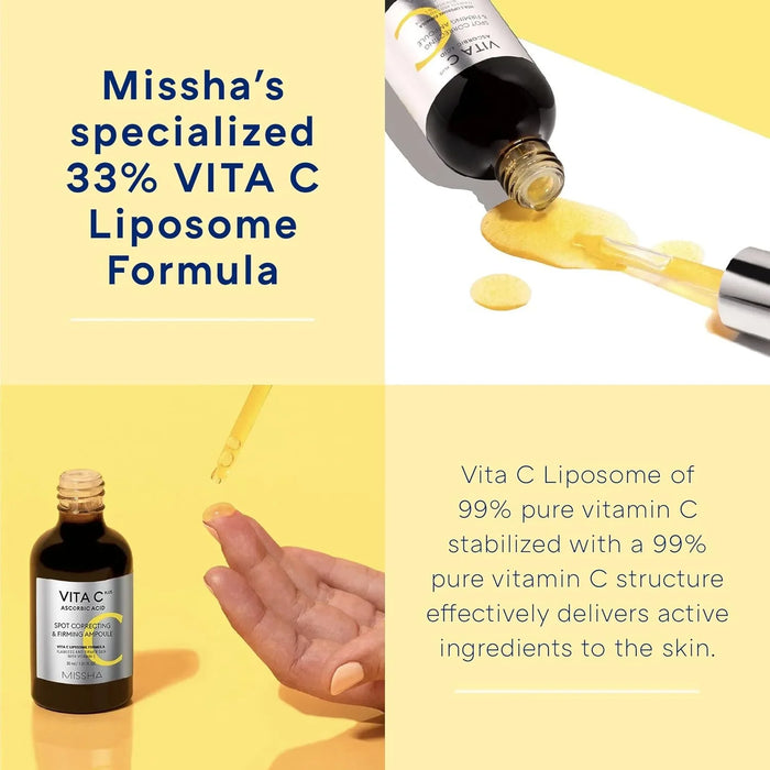 [MISSHA] Vita C Plus Spot Correcting & Firming Ampoule - Ballagrio