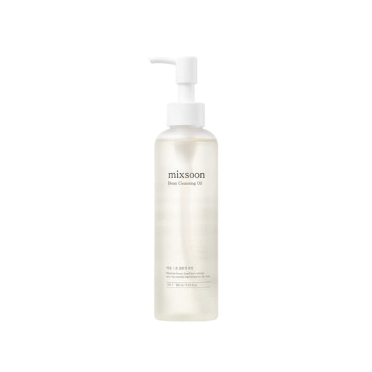 MIXSOON Bean Cleansing Oil is a gentle yet effective cleansing oil designed to remove makeup, dirt, and impurities while nourishing the skin. Formulated with 50,000ppm of Soybean Oil, along with Jojoba and Sunflower Seed Oils, this cleansing oil deeply hydrates and leaves the skin feeling soft and smooth. Enriched with fermented extracts like Lactobacillus and Barley Seed Ferment Filtrate, it also helps to maintain a healthy skin barrier and improve overall skin texture. Perfect for all skin typ