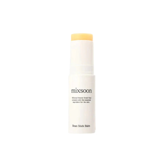 MIXSOON Bean Stick Balm is a nourishing, multi-purpose balm in a convenient stick form that provides deep hydration and protection for dry skin. Formulated with a rich blend of natural oils, including Sunflower Seed Oil, Shea Butter, and Sweet Almond Oil, this balm helps to soothe and moisturize dry areas, leaving the skin soft and smooth. Enriched with fermented extracts like Lactobacillus/Soybean Ferment and Punica Granatum Fruit Ferment, it also supports skin health and radiance. Perfect for