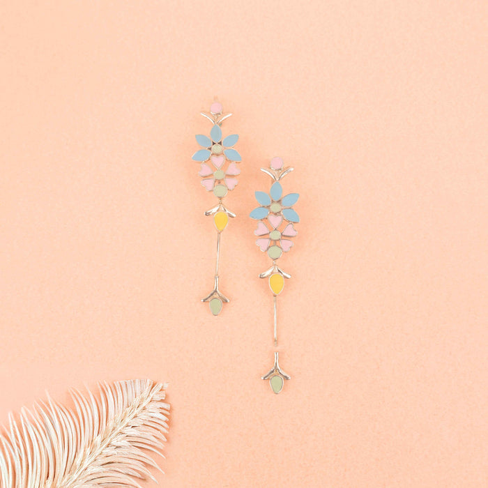 Mizoya Blossom Trail Enamel Earcuff