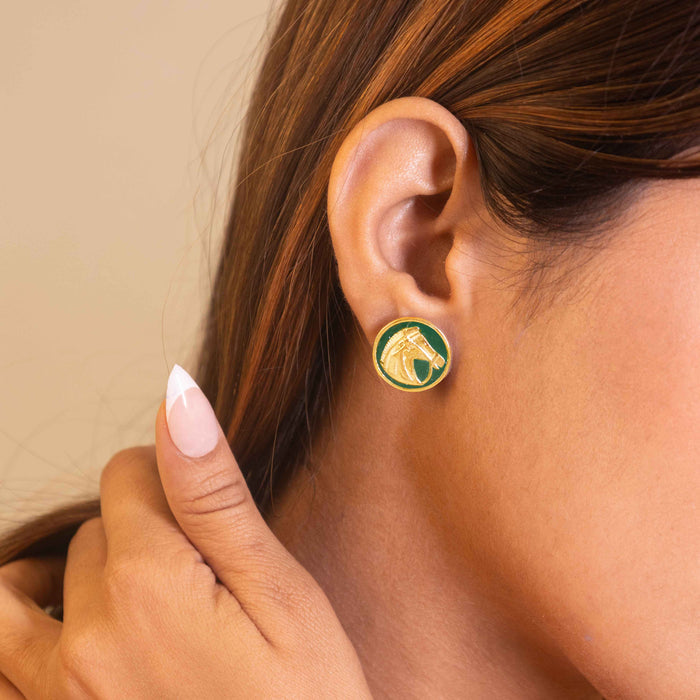 Mizoya Imperial Stallion Earrings