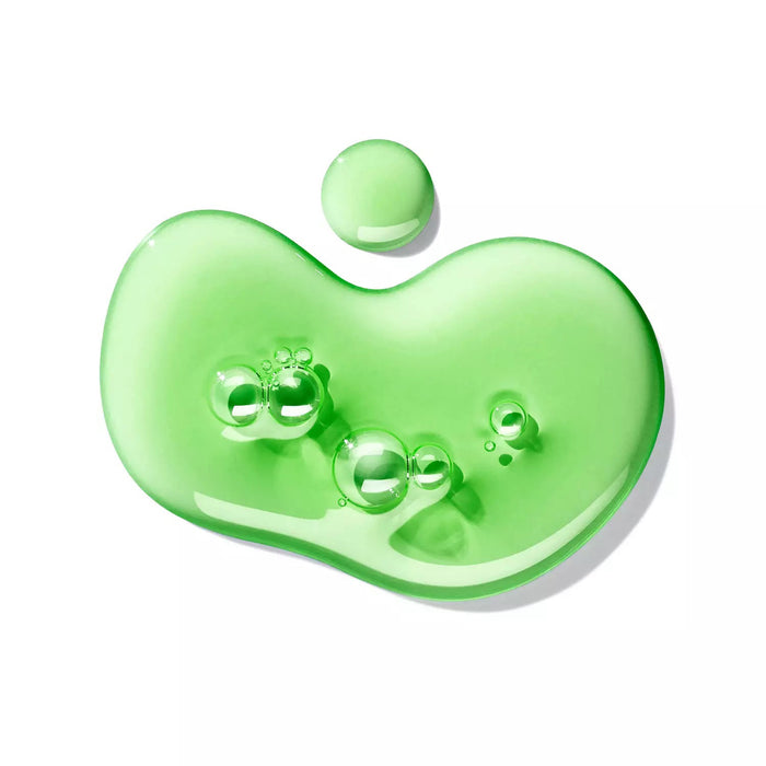 A green bottle of MOLTON BROWN - EUCALYPTUS BATH AND SHOWER GEL with a silver cap stands upright against a white background, displaying the aromatic product label on the front.