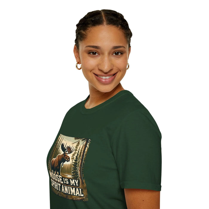 Moose is my Spirit Animal - Unisex T-Shirt - Whippie's